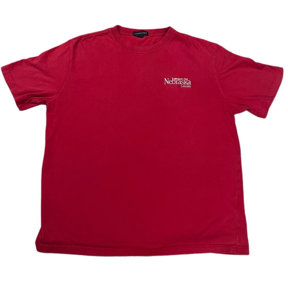 Lands’ End University of Nebraska Lincoln T-shirt - Size Large